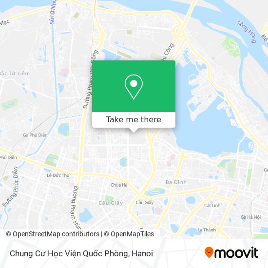 Chung Cư Học Viện Quốc Phòng map