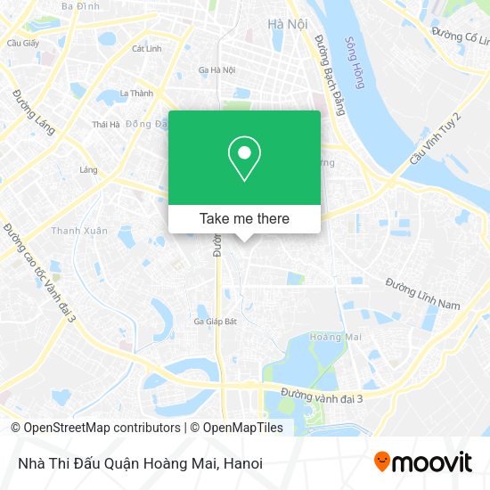Nhà Thi Đấu Quận Hoàng Mai map