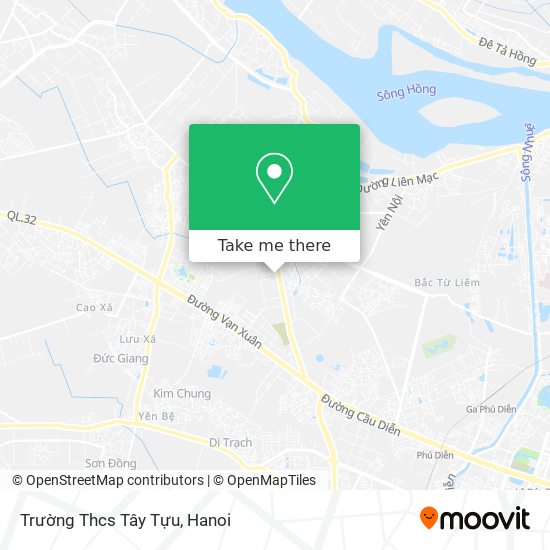 Trường Thcs Tây Tựu map