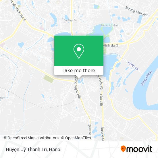 Huyện Uỷ Thanh Trì map