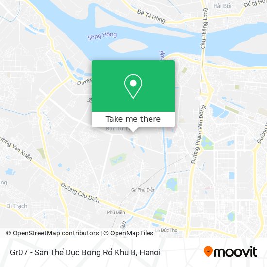 Gr07 - Sân Thể Dục Bóng Rổ Khu B map
