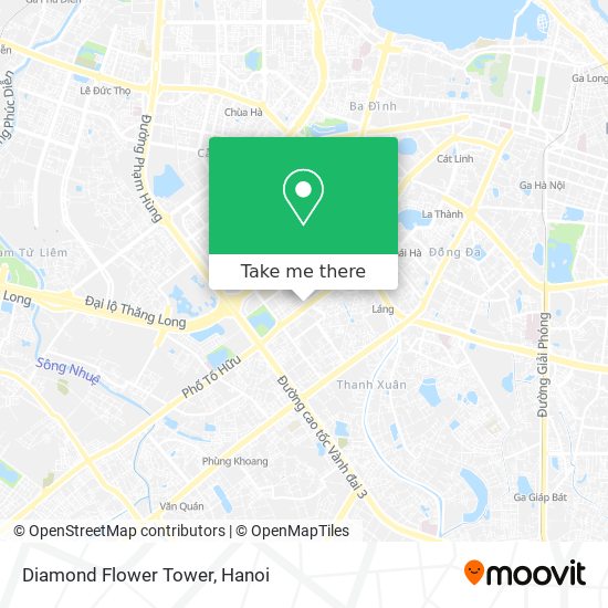 Diamond Flower Tower map