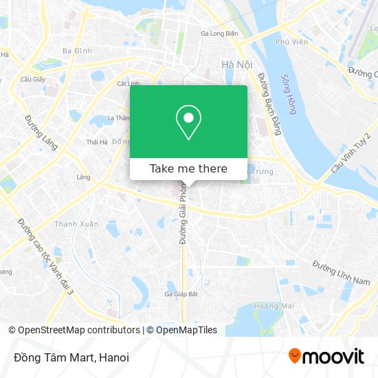 Đồng Tâm Mart map