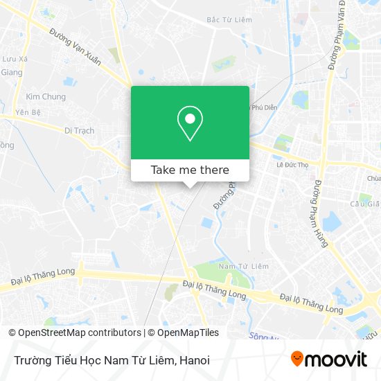 Trường Tiểu Học Nam Từ Liêm map