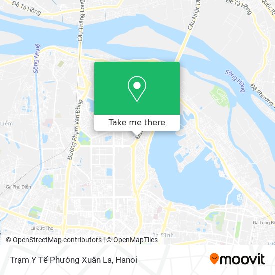 Trạm Y Tế Phường Xuân La map