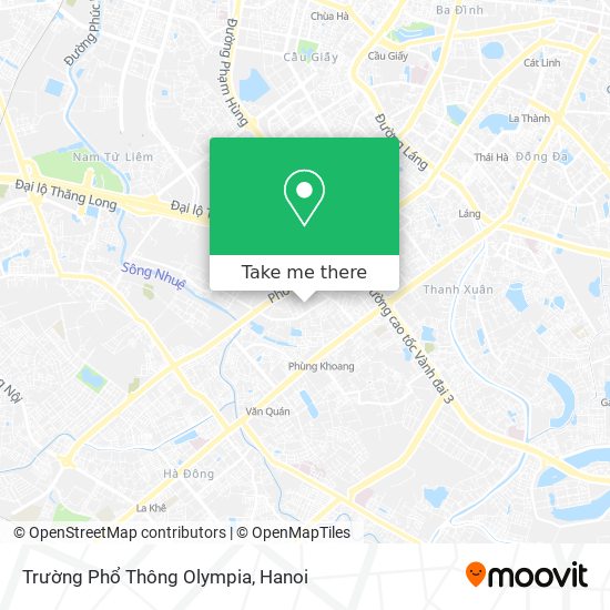 Trường Phổ Thông Olympia map