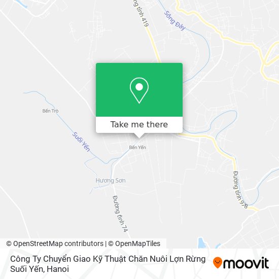 Công Ty Chuyển Giao Kỹ Thuật Chăn Nuôi Lợn Rừng Suối Yến map