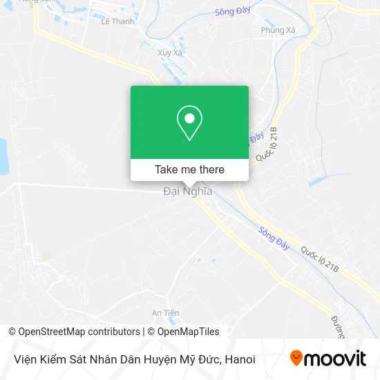 Viện Kiểm Sát Nhân Dân Huyện Mỹ Đức map