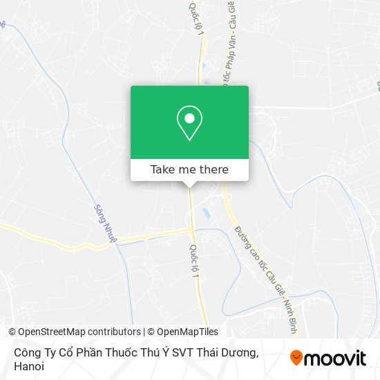 Công Ty Cổ Phần Thuốc Thú Ý SVT Thái Dương map