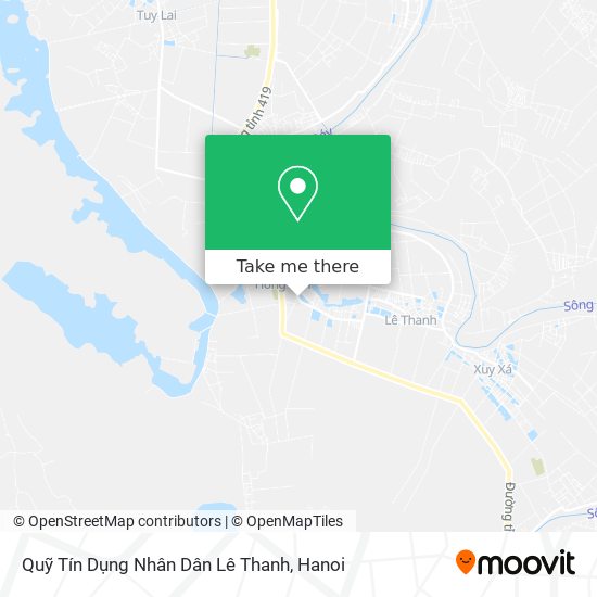Quỹ Tín Dụng Nhân Dân Lê Thanh map