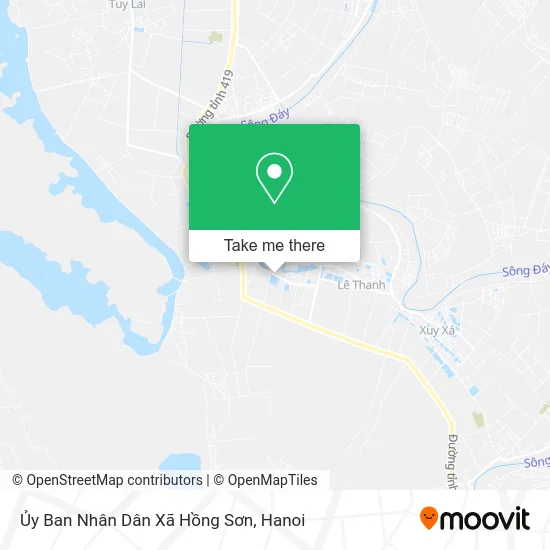 Ủy Ban Nhân Dân Xã Hồng Sơn map
