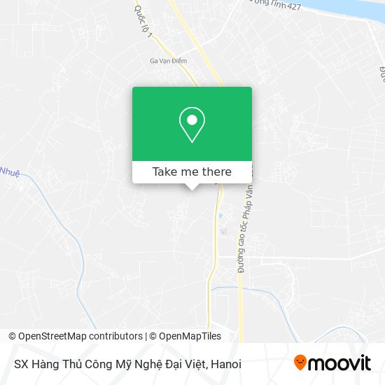 SX Hàng Thủ Công Mỹ Nghệ Đại Việt map