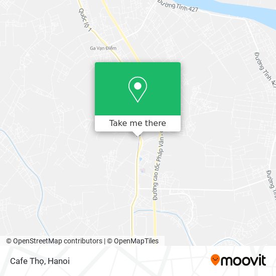 Cafe Thọ map