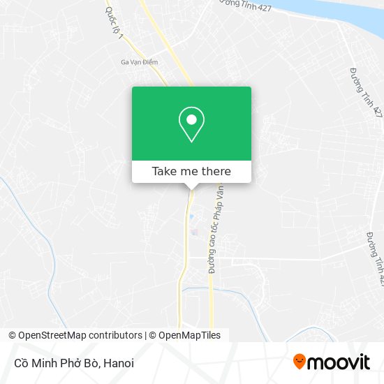 Cồ Minh Phở Bò map