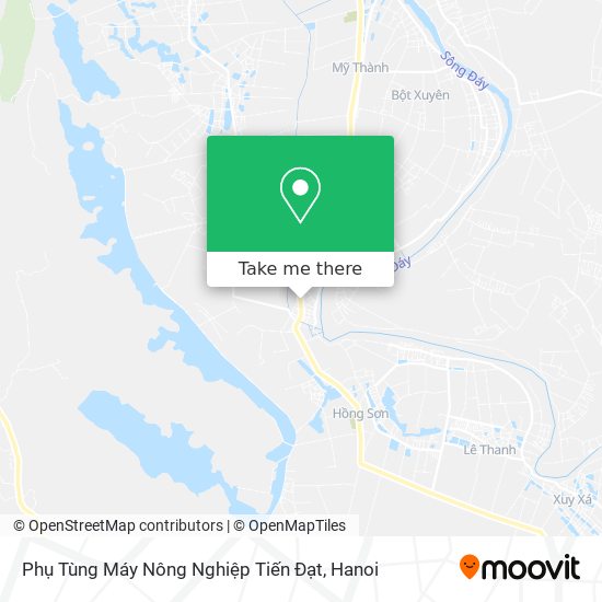 Phụ Tùng Máy Nông Nghiệp Tiến Đạt map