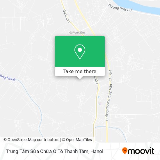 Trung Tâm Sửa Chữa Ô Tô Thanh Tâm map