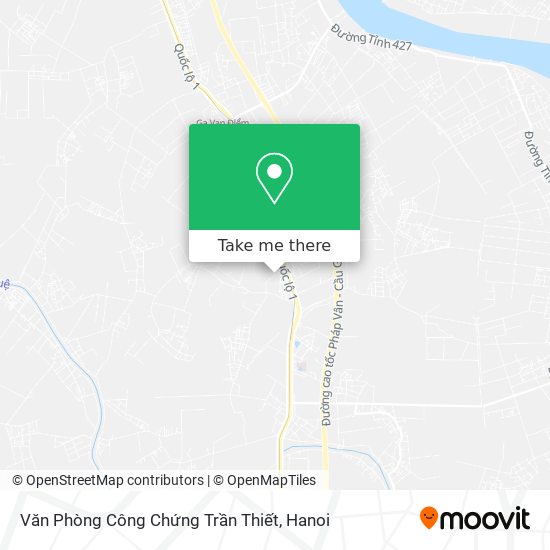 Văn Phòng Công Chứng Trần Thiết map
