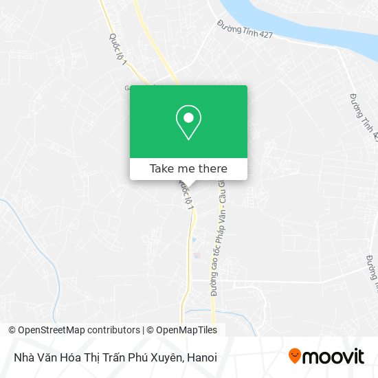 Nhà Văn Hóa Thị Trấn Phú Xuyên map