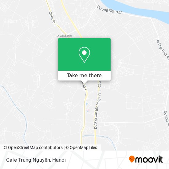 Cafe Trung Nguyên map