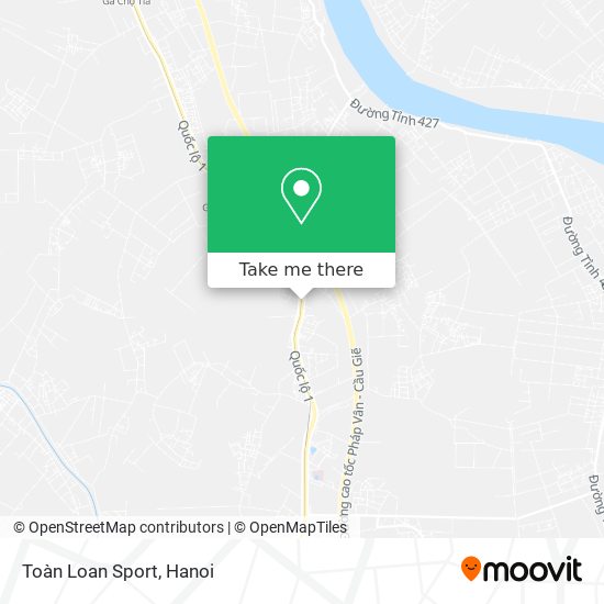 Toàn Loan Sport map