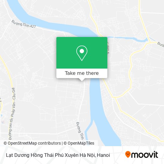 Lạt Dương Hồng Thái Phú Xuyên Hà Nội map
