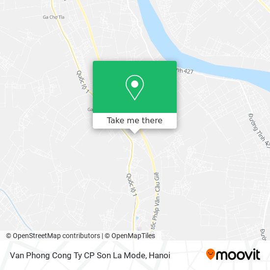 Van Phong Cong Ty CP Son La Mode map