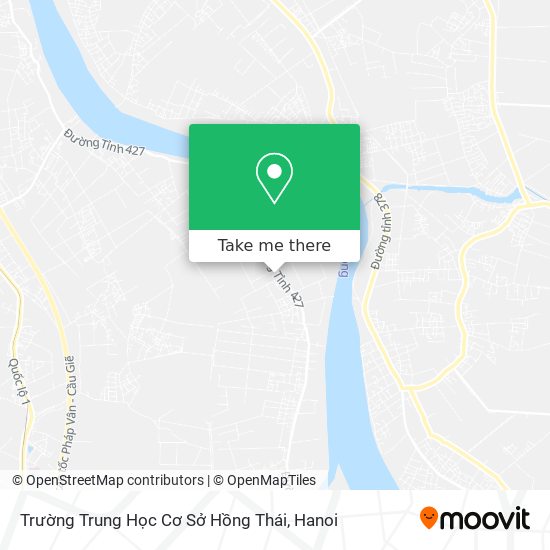 Trường Trung Học Cơ Sở Hồng Thái map