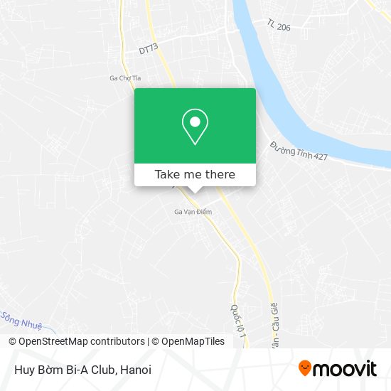 Huy Bờm Bi-A Club map