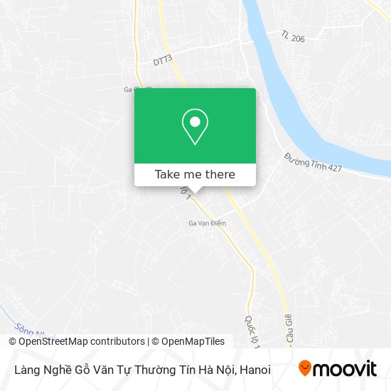 Làng Nghề Gỗ Văn Tự Thường Tín Hà Nội map