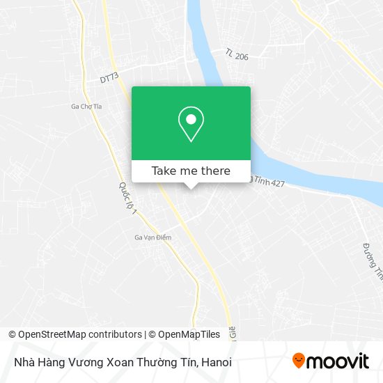 Nhà Hàng Vương Xoan Thường Tín map