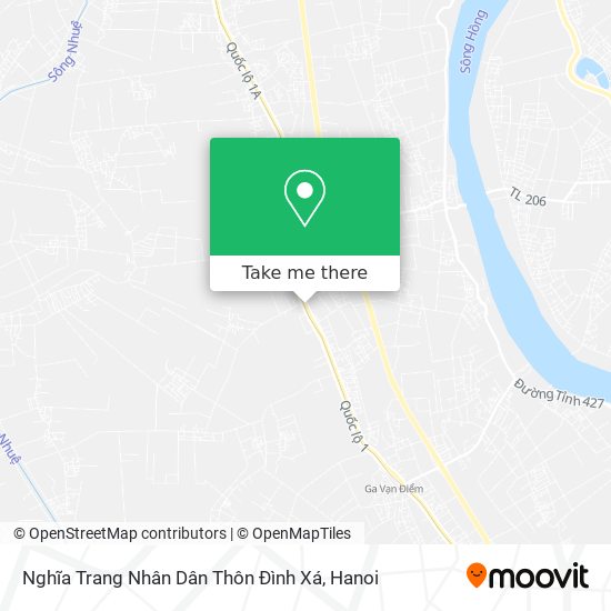 Nghĩa Trang Nhân Dân Thôn Đình Xá map