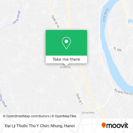 Đại Lý Thuốc Thú Y Chức Nhung map