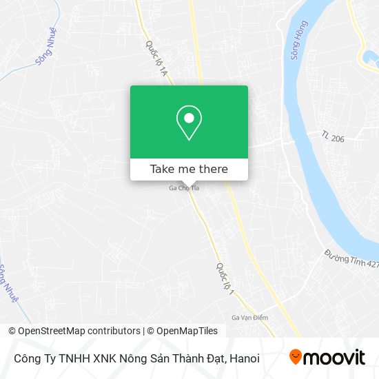 Công Ty TNHH XNK Nông Sản Thành Đạt map
