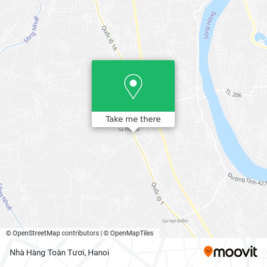Nhà Hàng Toàn Tươi map