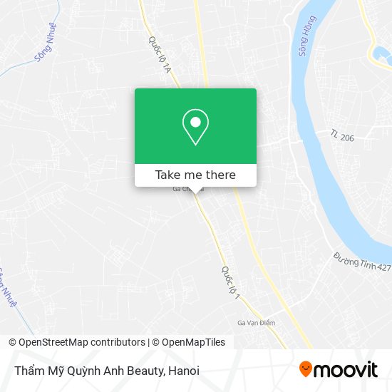 Thẩm Mỹ Quỳnh Anh Beauty map