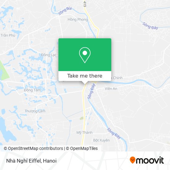 Nhà Nghỉ Eiffel map