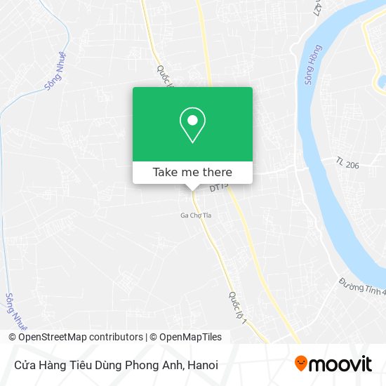 Cửa Hàng Tiêu Dùng Phong Anh map