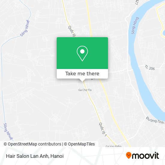 Hair Salon Lan Anh map