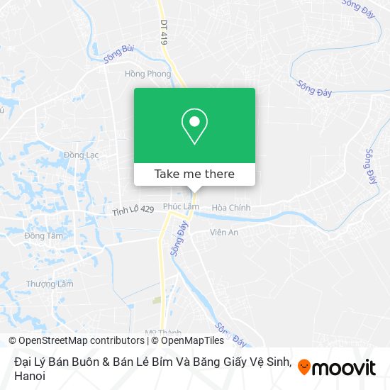 Đại Lý Bán Buôn & Bán Lẻ Bỉm Và Băng Giấy Vệ Sinh map