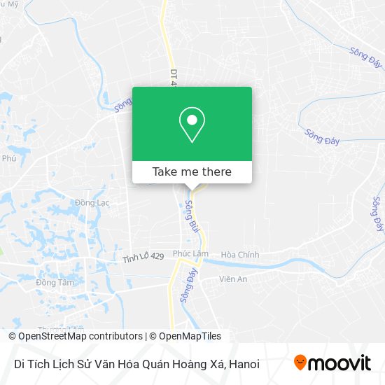 Di Tích Lịch Sử Văn Hóa Quán Hoàng Xá map