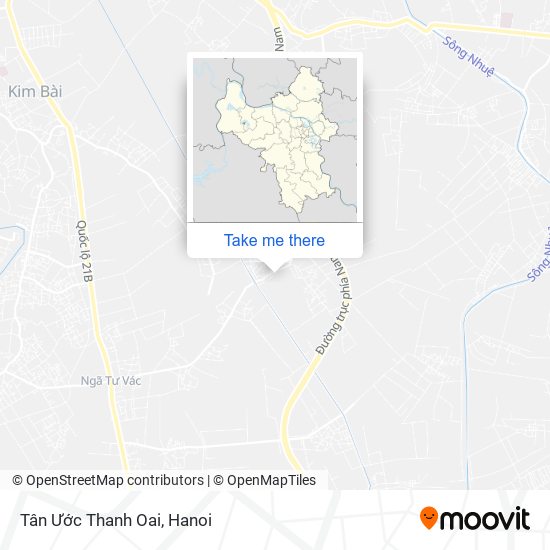 Tân Ước Thanh Oai map