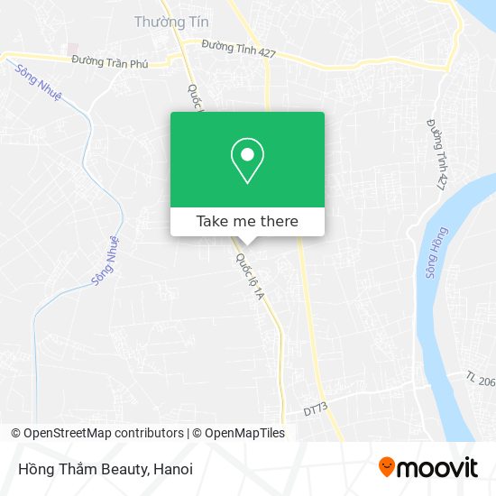 Hồng Thắm Beauty map