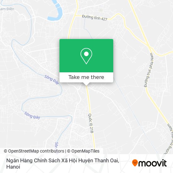 Ngân Hàng Chính Sách Xã Hội Huyện Thanh Oai map