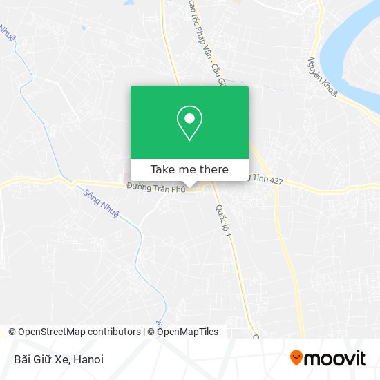 Bãi Giữ Xe map