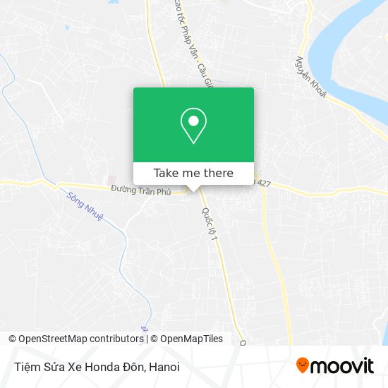 Tiệm Sửa Xe Honda Đôn map