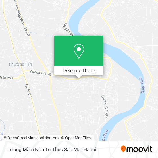 Trường Mầm Non Tư Thục Sao Mai map