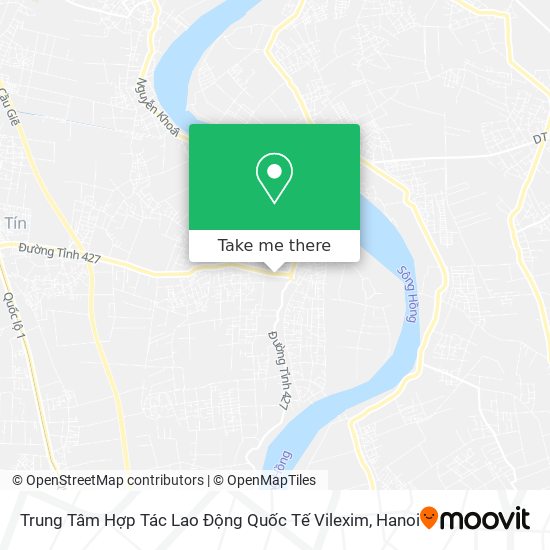 Trung Tâm Hợp Tác Lao Động Quốc Tế Vilexim map
