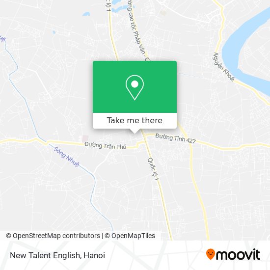 New Talent English map