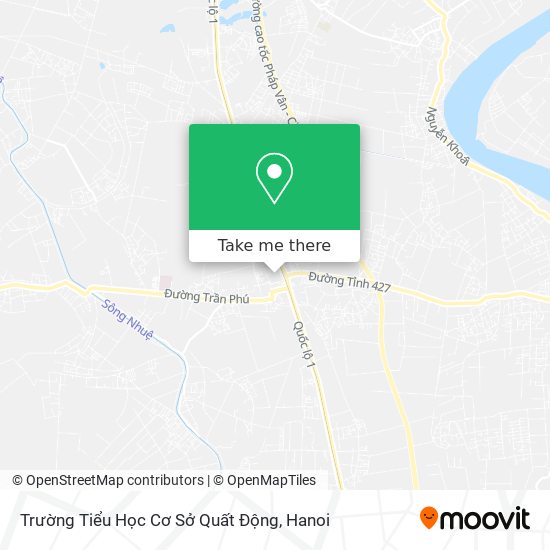Trường Tiểu Học Cơ Sở Quất Động map