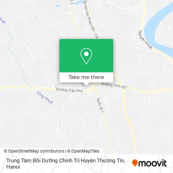 Trung Tâm Bồi Dưỡng Chính Trị Huyện Thường Tín map